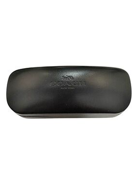 Coach Black Hard Clamshell Eyeglasses or Sunglasses Case